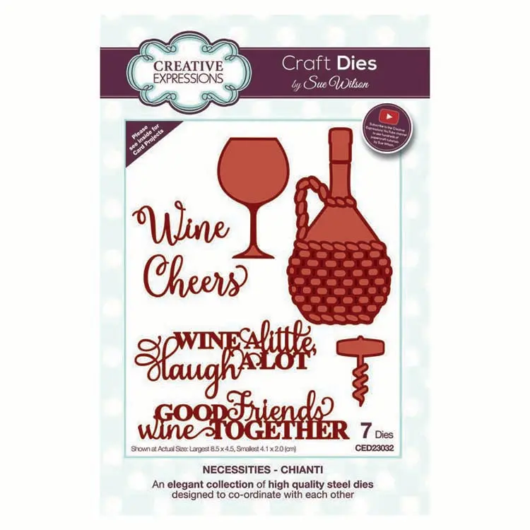Dies By Sue Wilson Necessities Collection Chianti 1