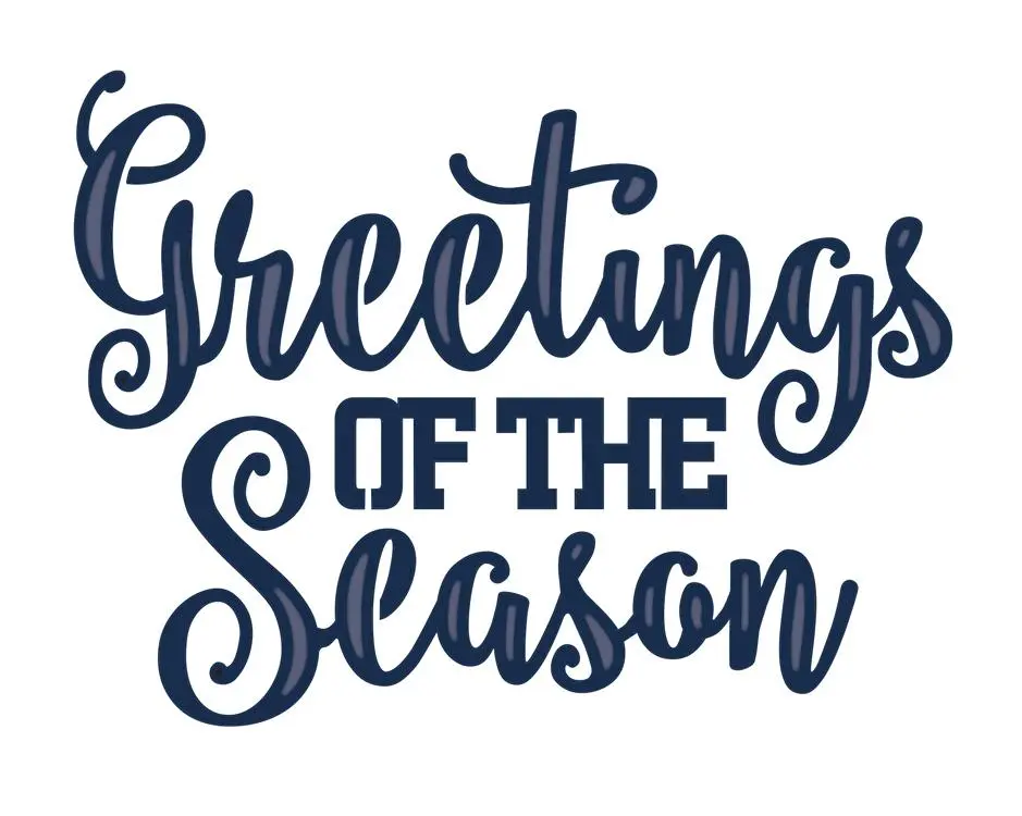 Festive Collection Greetings Of The Season 1