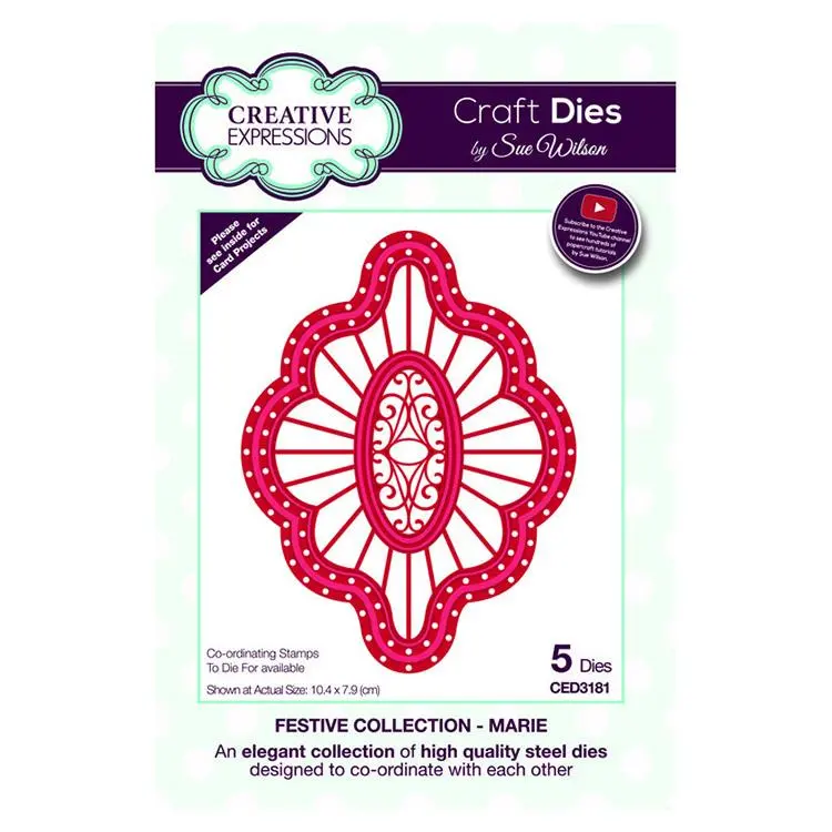 Festive Collection Marie Craft Die 1