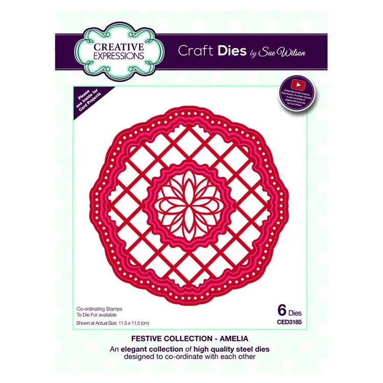 Festive Collection Amelia Craft Die 1