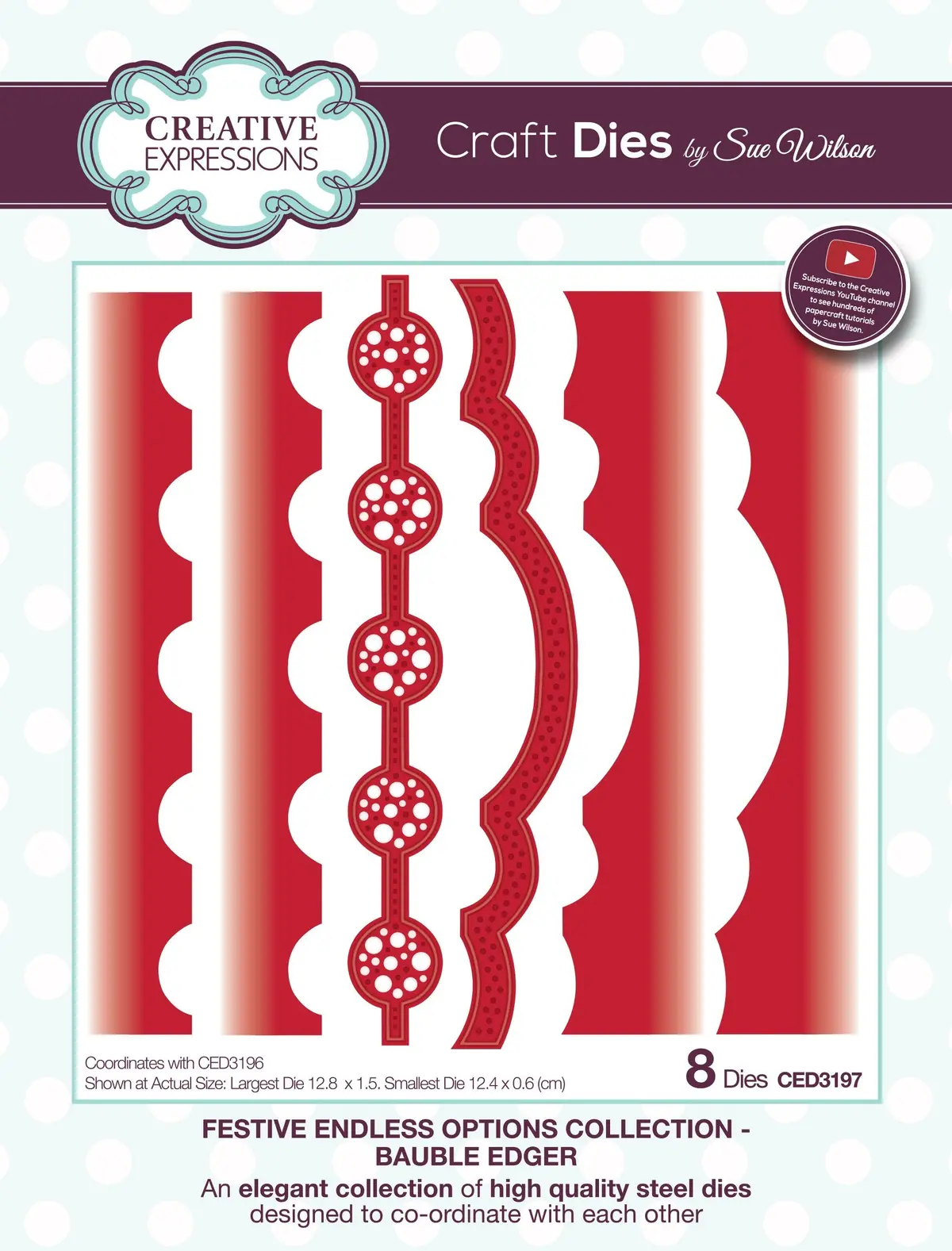 Dies By Sue Wilson Festive Endless Options Bauble Edger 1