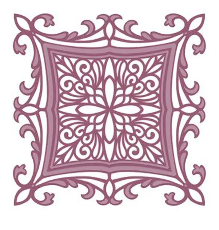 Frames & Tags Collection Heraldic Square 1