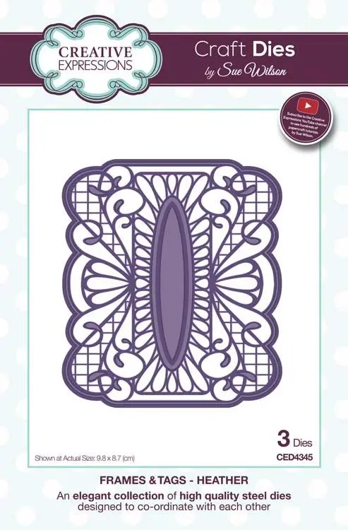 Frames And Tags Collection Heather Die 1