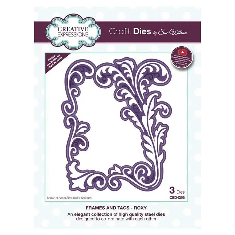 Creative Expressions Frames And Tags Collection Roxy 1