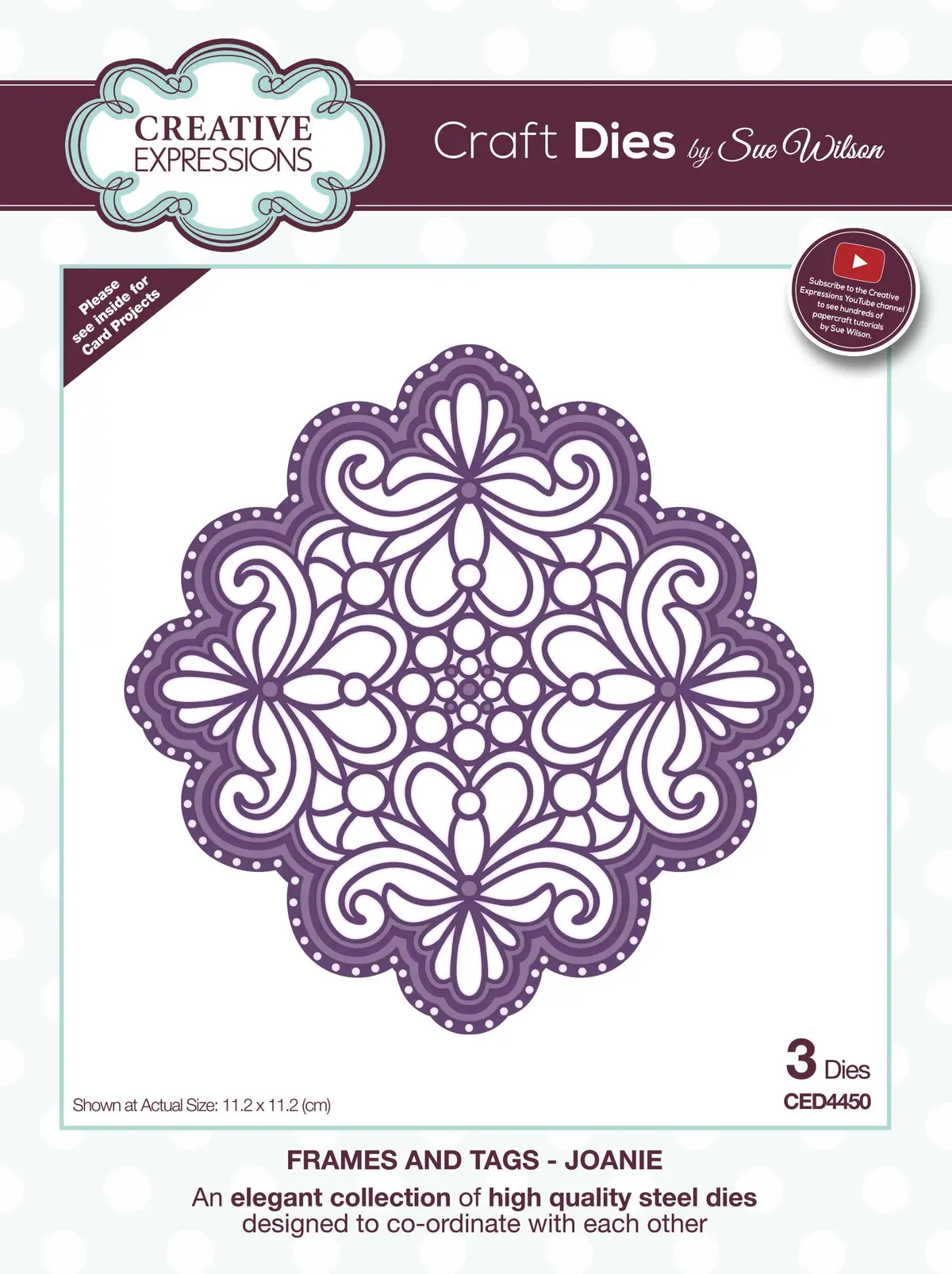 Dies By Sue Wilson Frames And Tags Joanie 1
