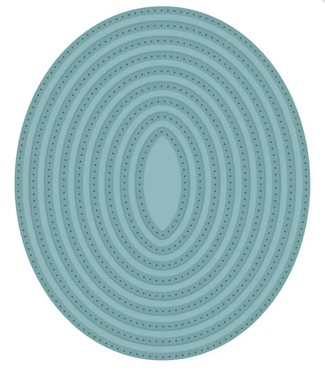 Noble Collection Double Pierced Ovals - Set B Die 1