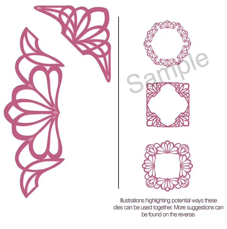 Sue Wilson Dies - Configurations Collection - Dainty Lace Edger 1