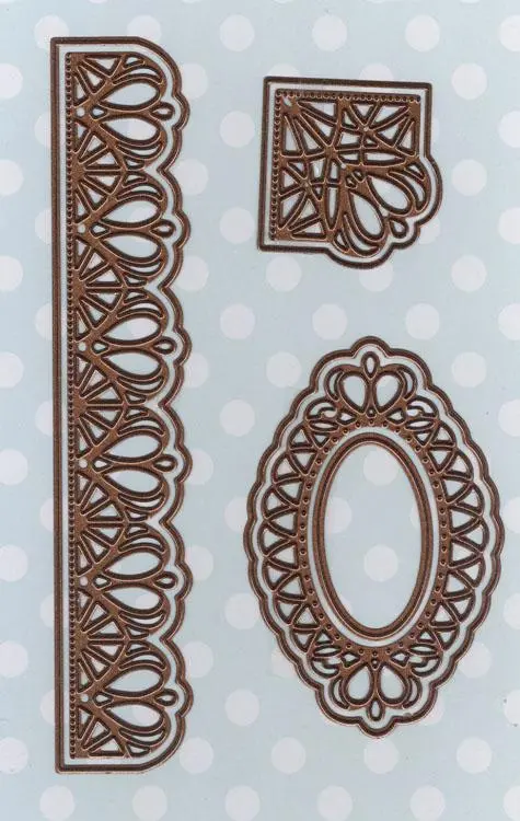 Sue Wilson Dies -Swiss Collection - Corner, Border And Tag 2