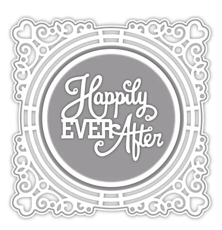 Special Occasion Collection Ornate Framed Happily Ever After 1