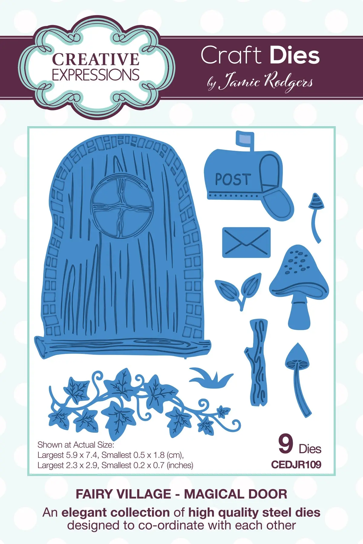 Creative Expressions Jamie Rodgers Fairy Village Magical Door Craft Die 1