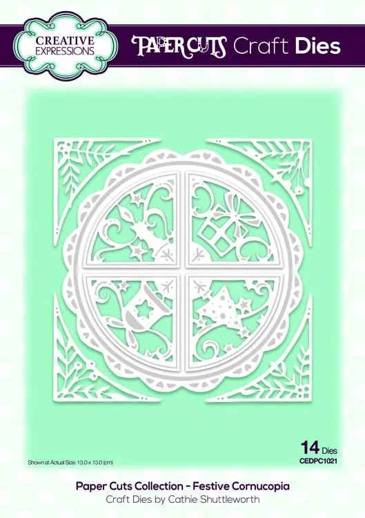 Creative Expressions Die Paper Cuts Collection - Festive Cornucopia 1