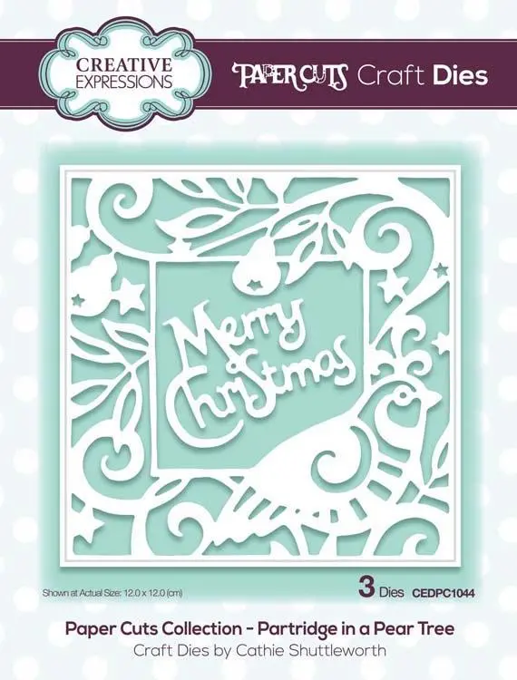 Paper Cuts Collection Partridge In A Pear Tree Craft Die 1