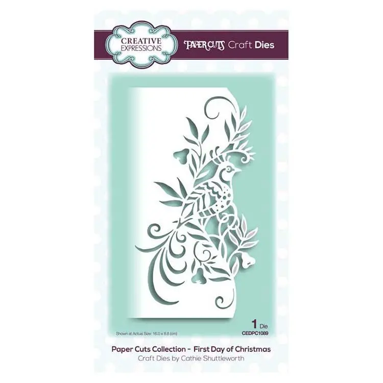 Creative Expressions Paper Cuts Collection - Partridge In A Pear Tree 1