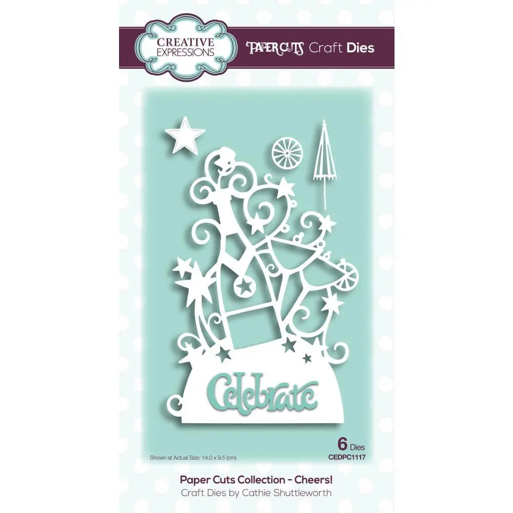 Paper Cuts Cheers! Craft Die 1