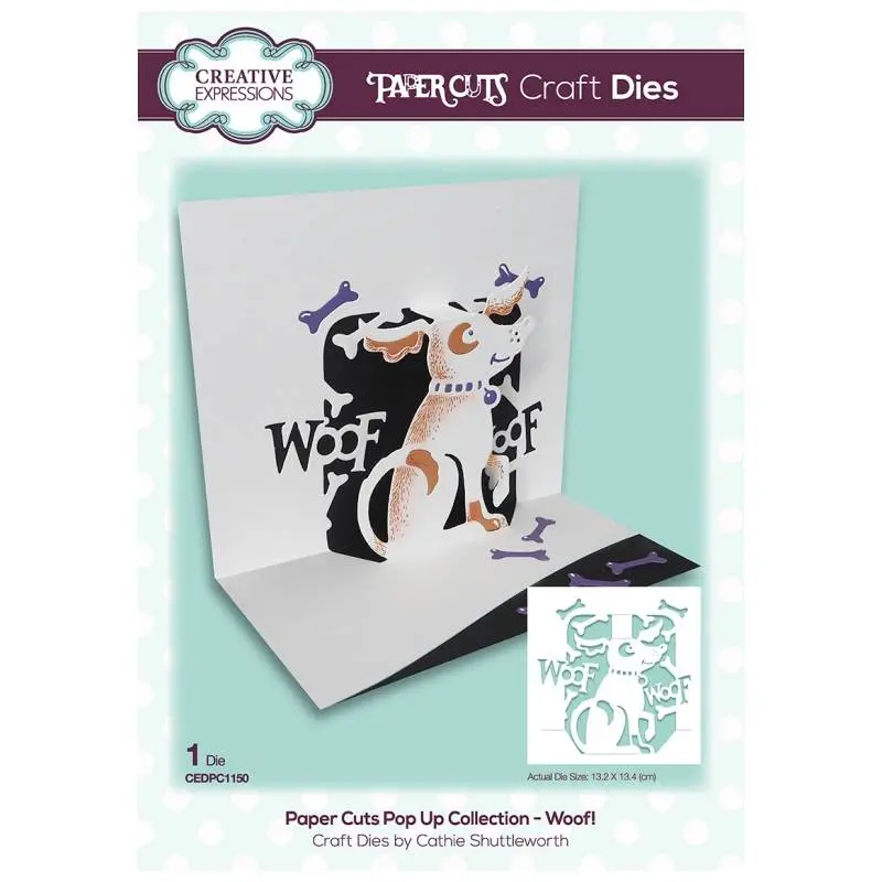 Paper Cuts Woof! Craft Die 1