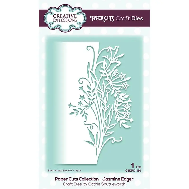 Creative Expressions Paper Cuts Edger Jasmine Craft Die 1