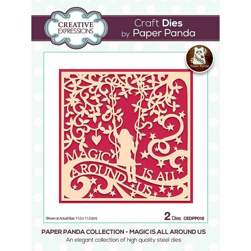 Paper Panda Magic Is All Around Us Craft Die 1