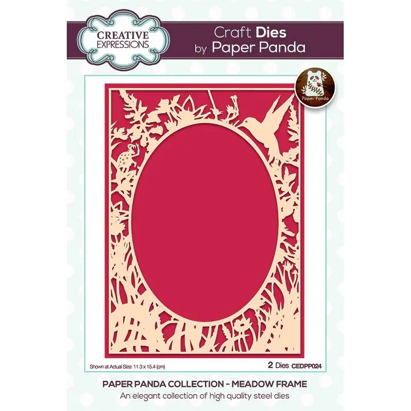 Paper Panda Meadow Frame Craft Die 1