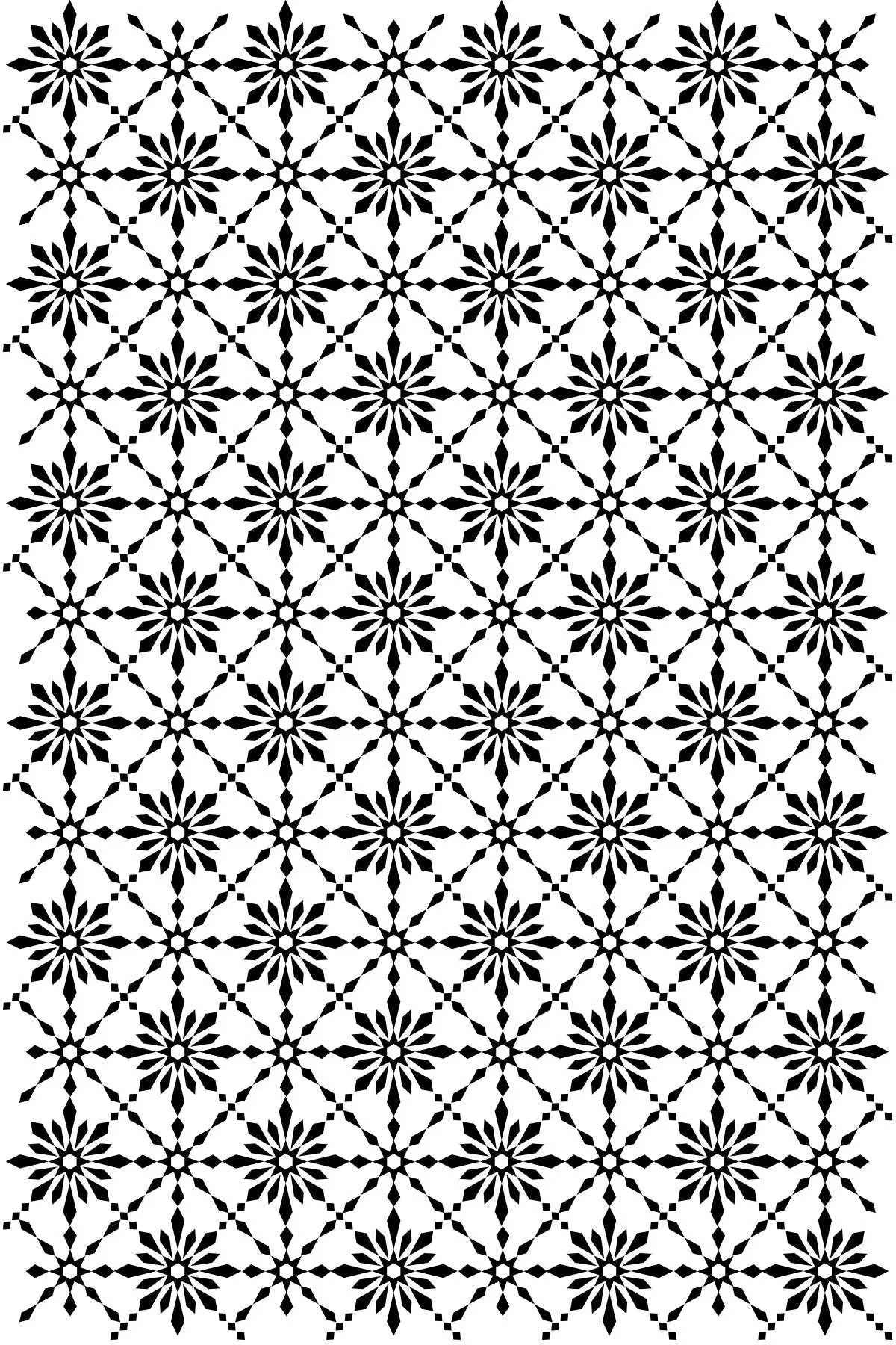 Creative Expressions Yuletide Weave 4 In X 6 In Pre Cut Rubber Stamp 2