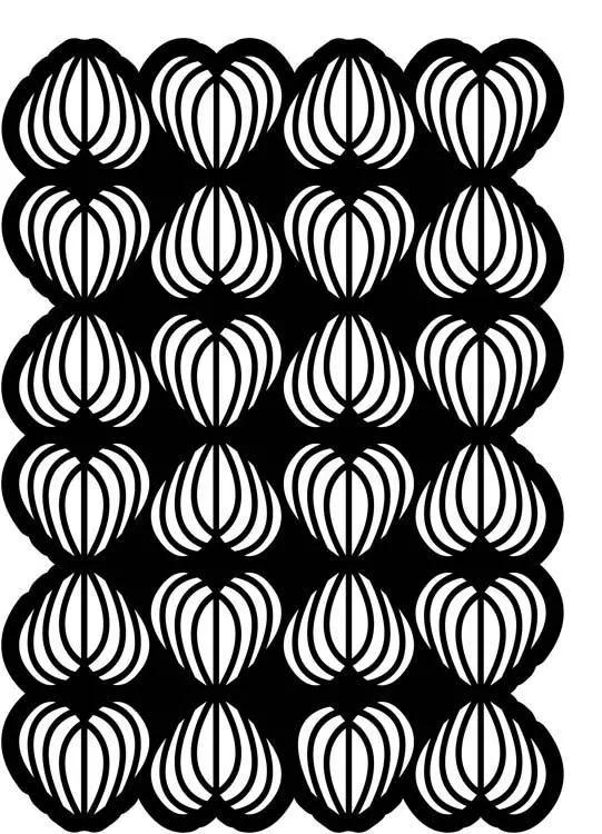 Creative Expressions Hearts Delight A5 Stencil 1