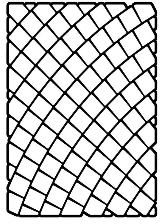 Creative Expressions Tuscan Tiles A5 Stencil 1