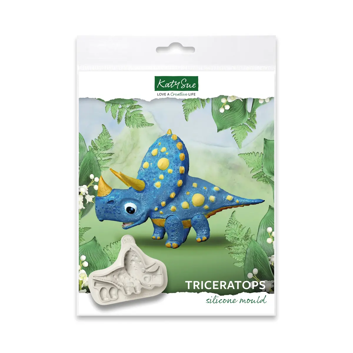Triceratops Silicone Mould 1