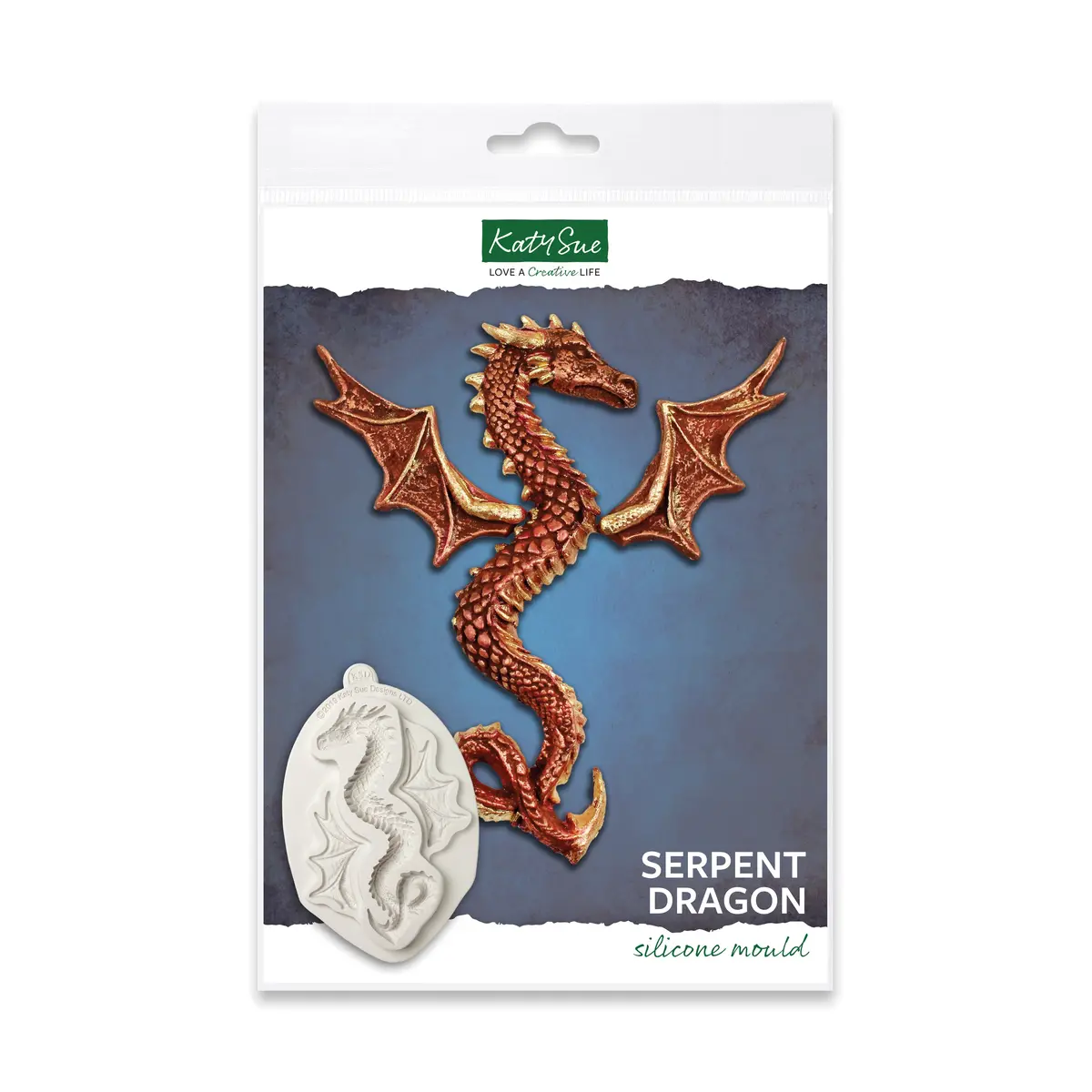 Serpent Dragon Silicone Mould 1