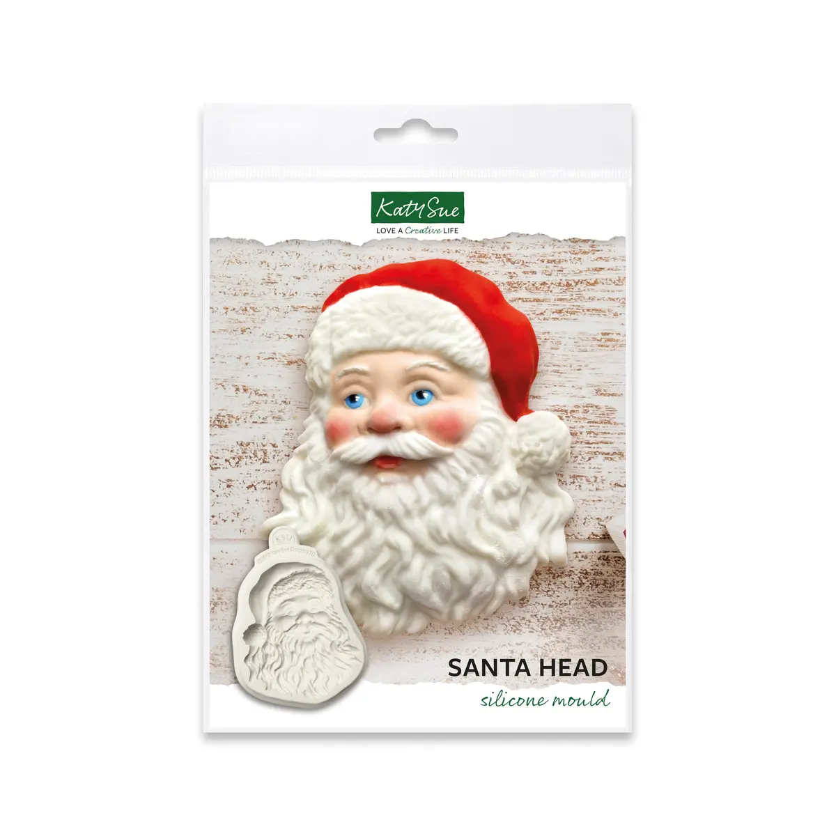 Santa Head Silicone Mould 1