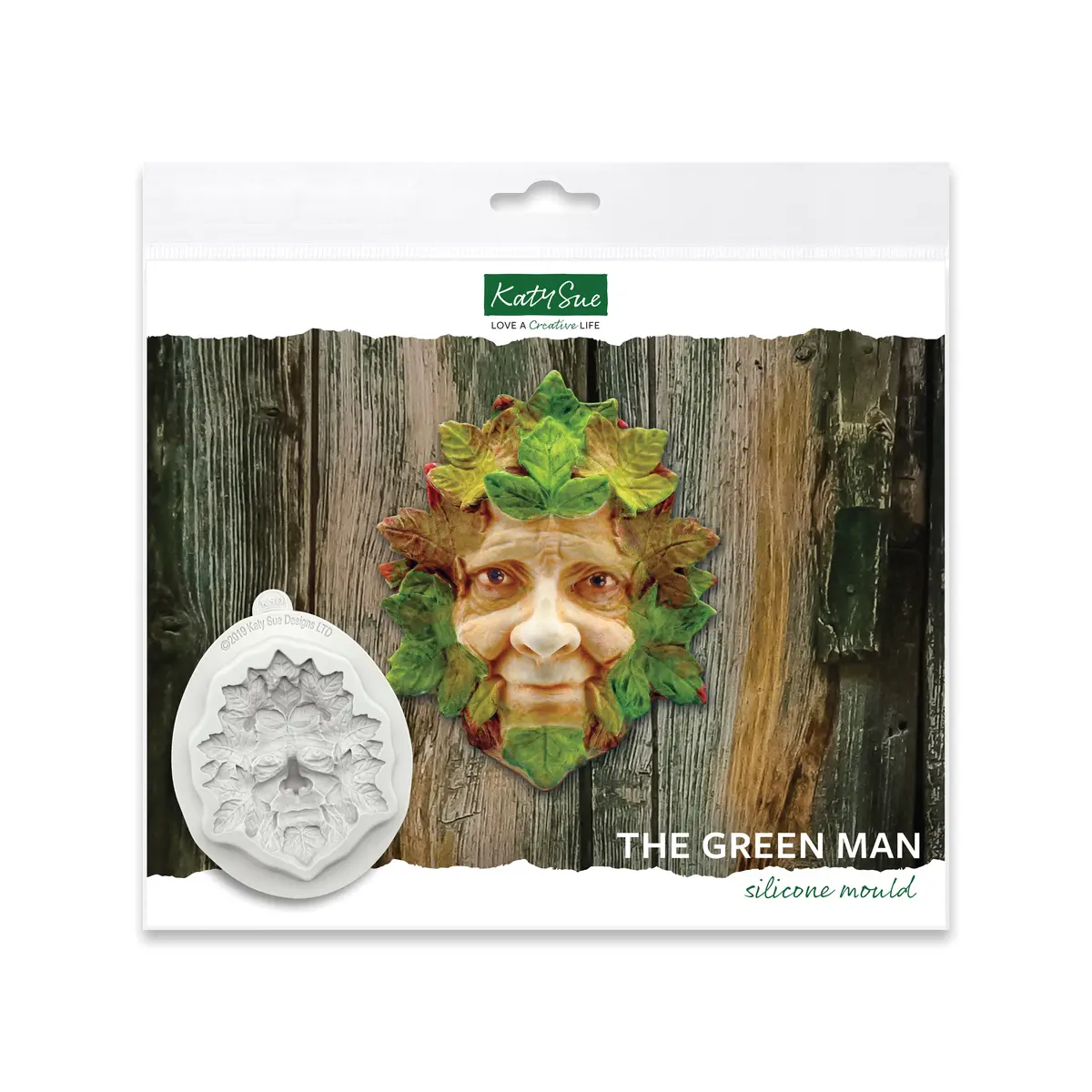 The Green Man Silicone Mould 1