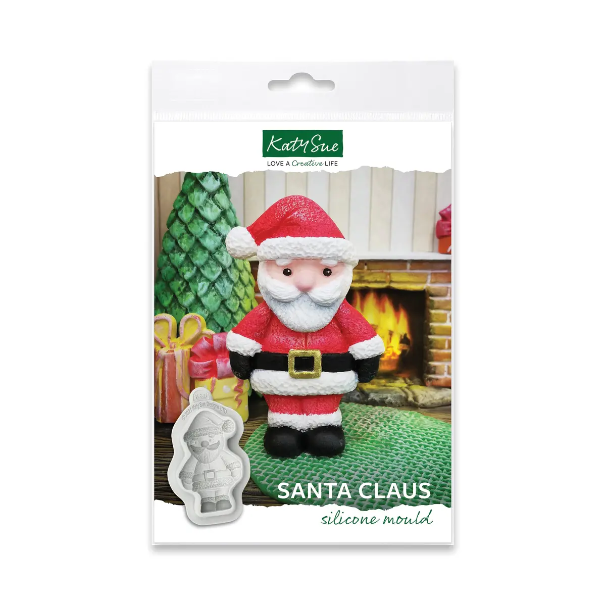 Santa Claus Silicone Mould 1