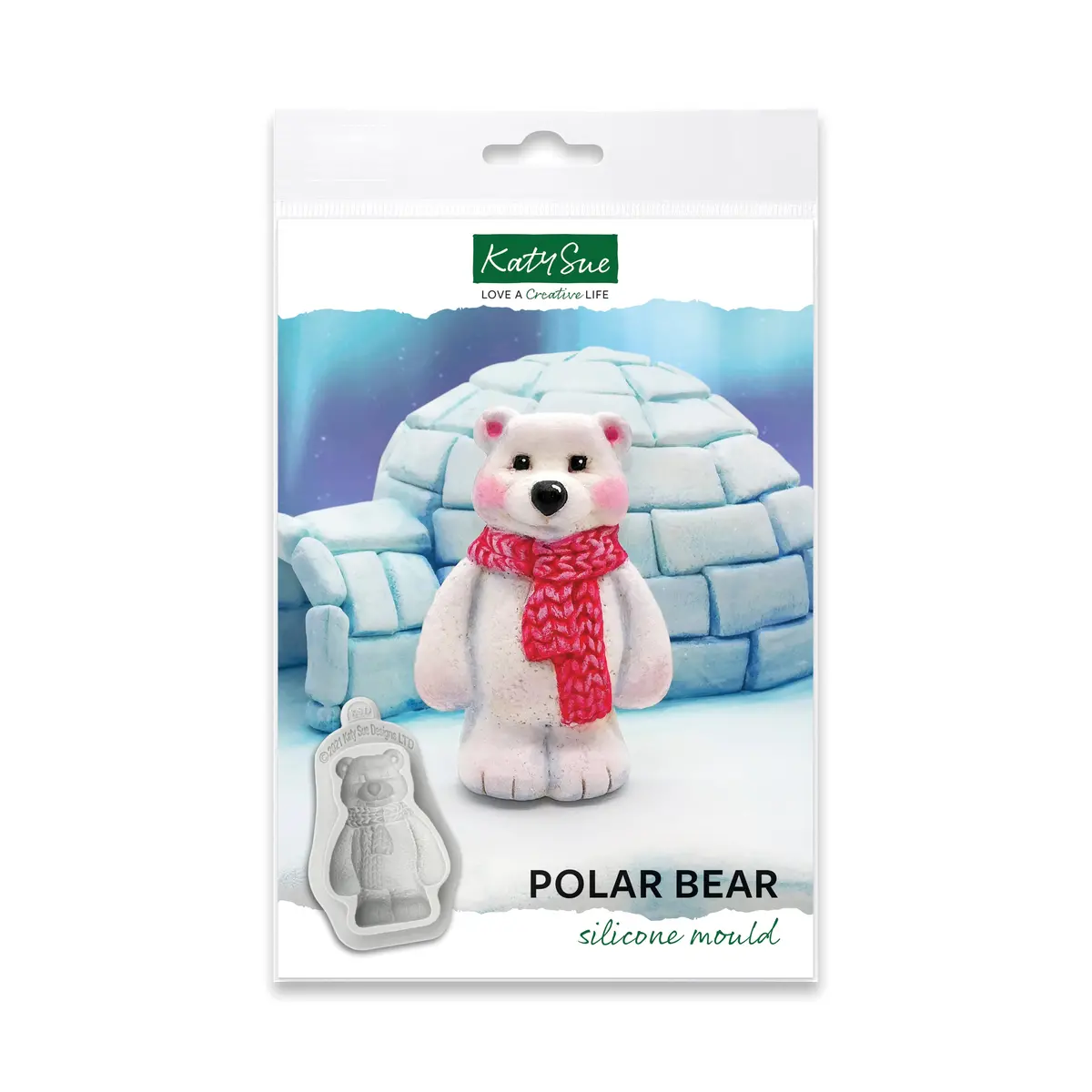 Polar Bear Silicone Mould 1