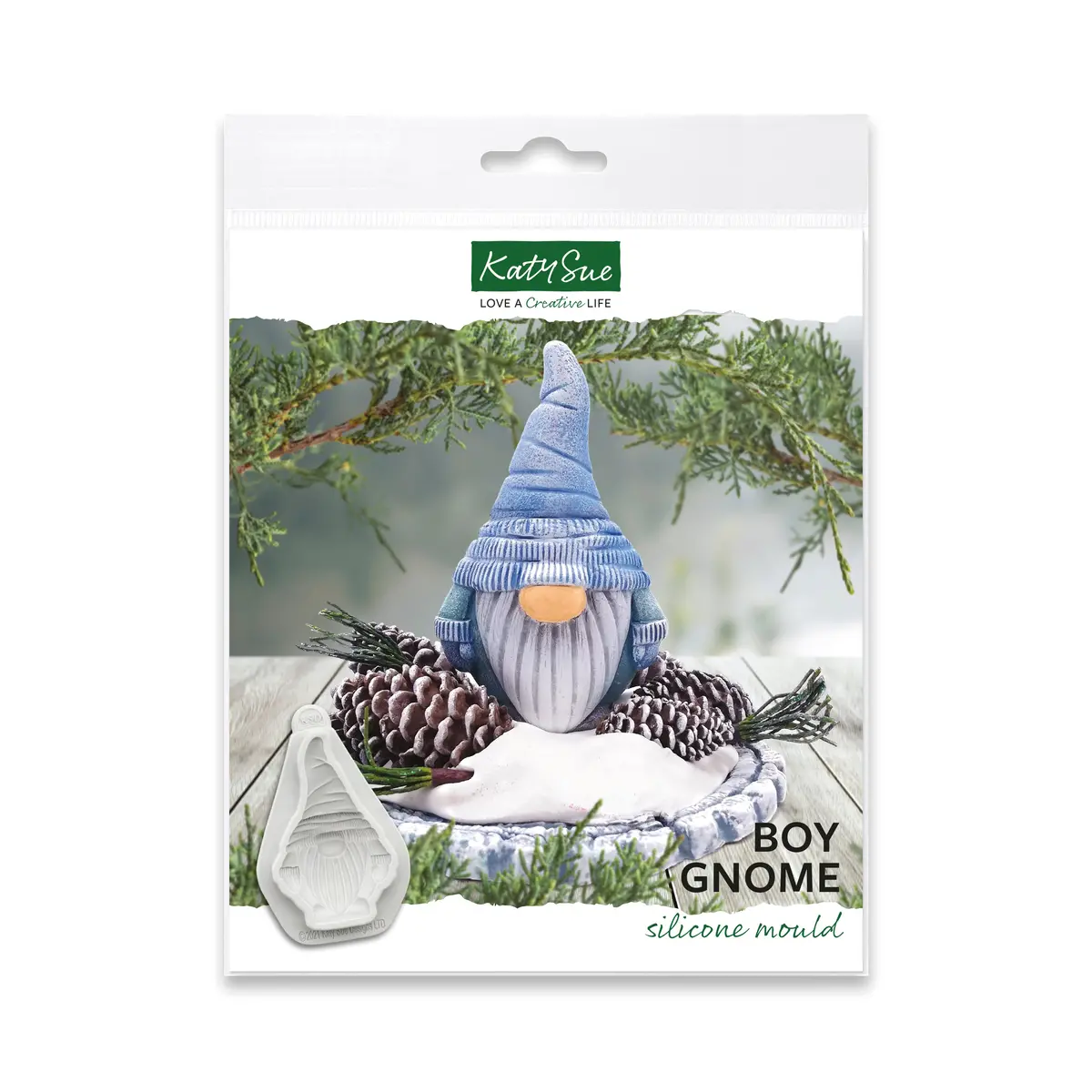 Boy Gnome Silicone Mould 1