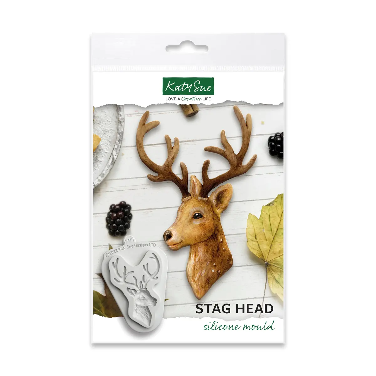 Stag Head Silicone Mould 1