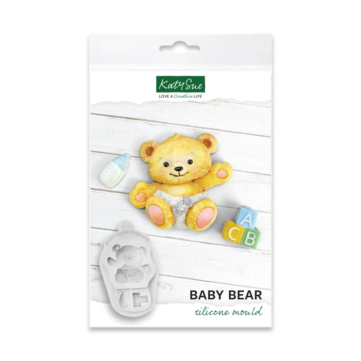 Baby Bear Silicone Mould 1