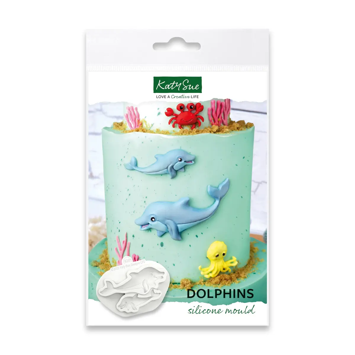 Dolphins Silicone Mould 1