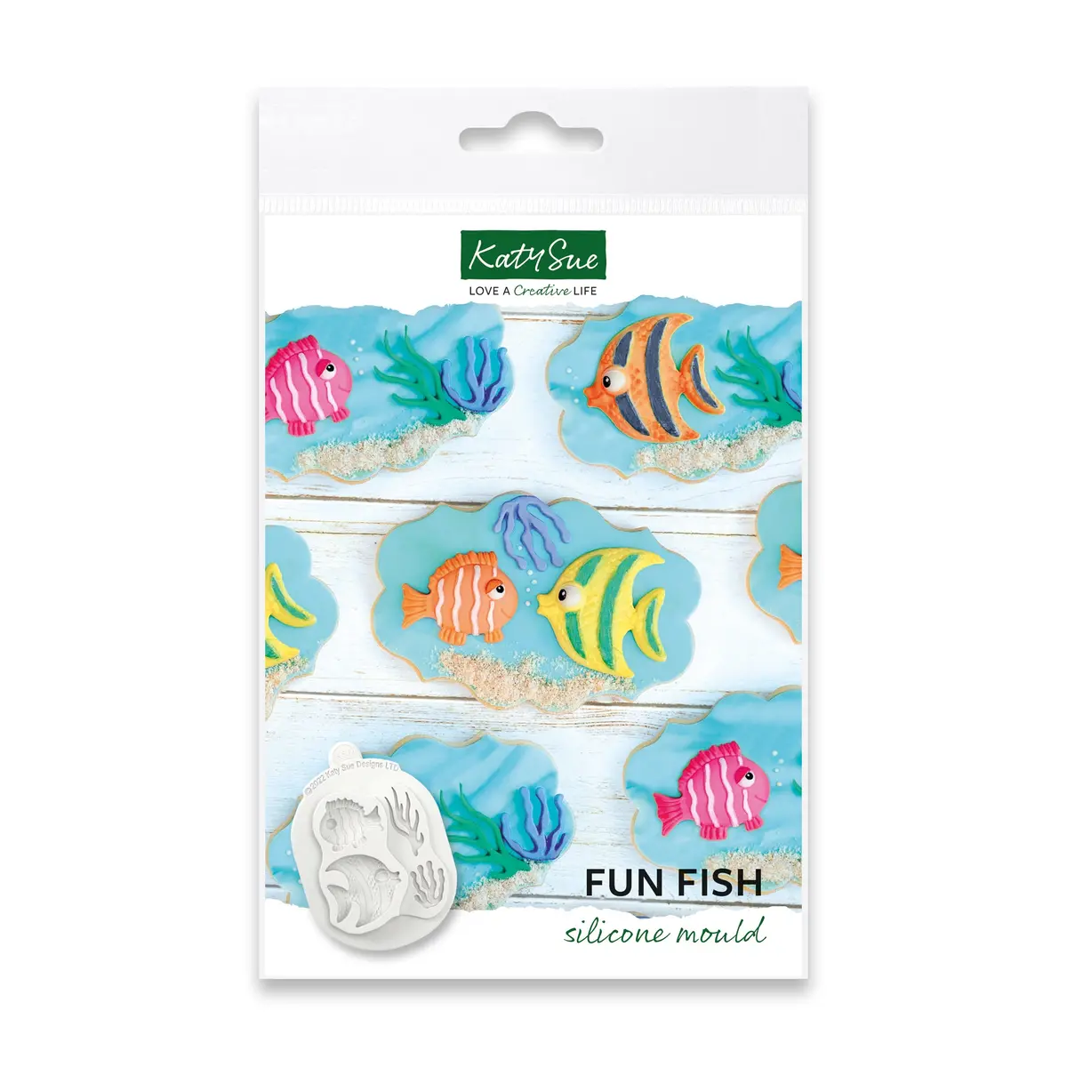 Fun Fish Silicone Mould 1