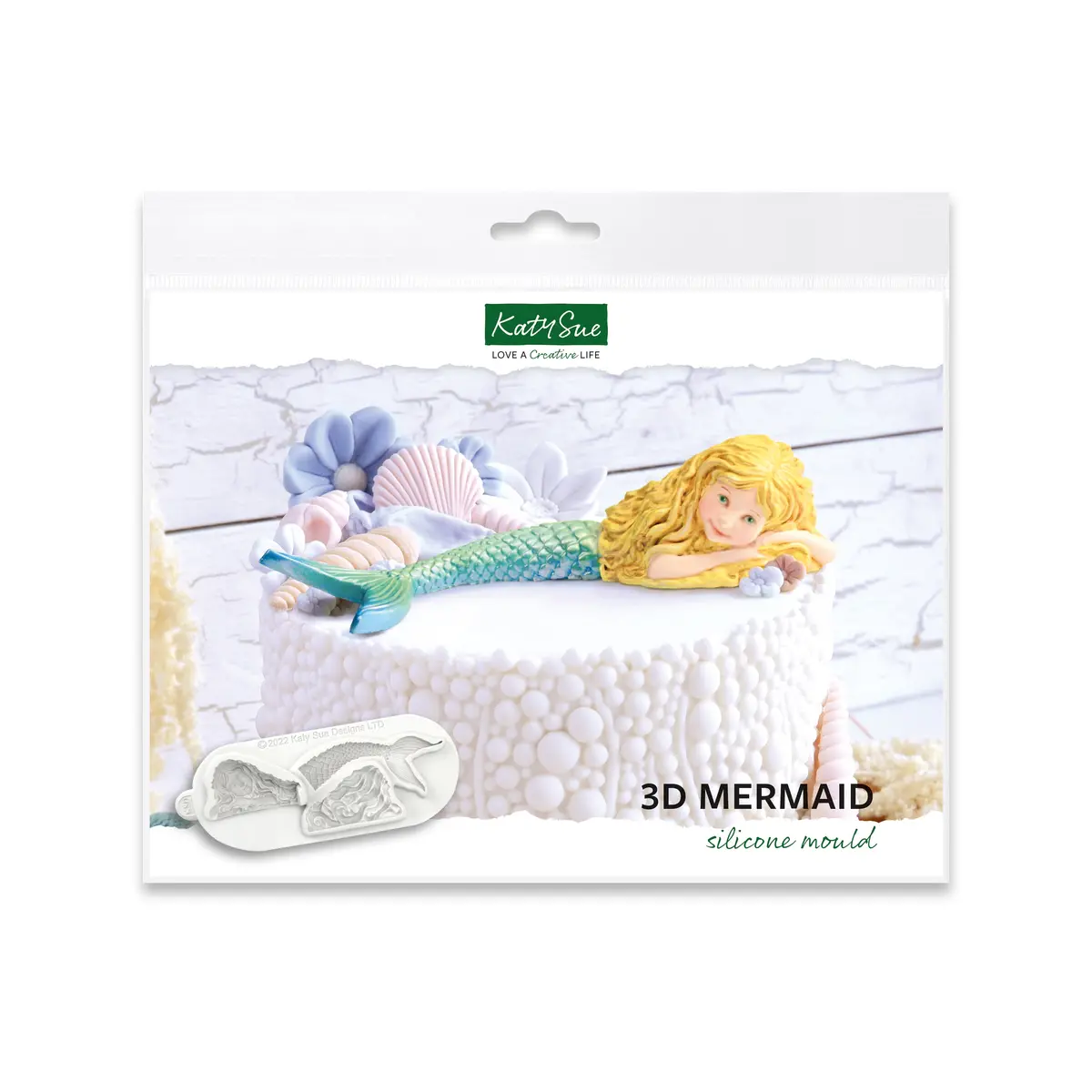 3D Mermaid Silicone Mould 1