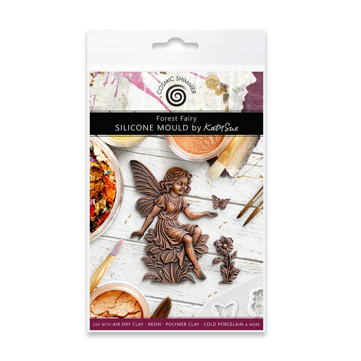 Cosmic Shimmer Forest Fairy Silicone Mould 1