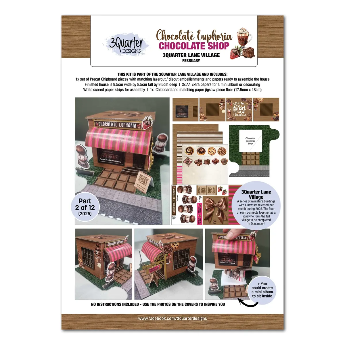 3Quarter Designs Lane Village - Chocolate Euphoria Chocolate Shop 1