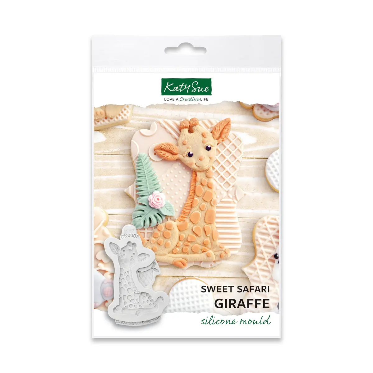 Sweet Safari Giraffe Silicone Mould 1