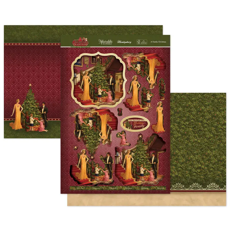 A Family Christmas Luxury Topper Set 1