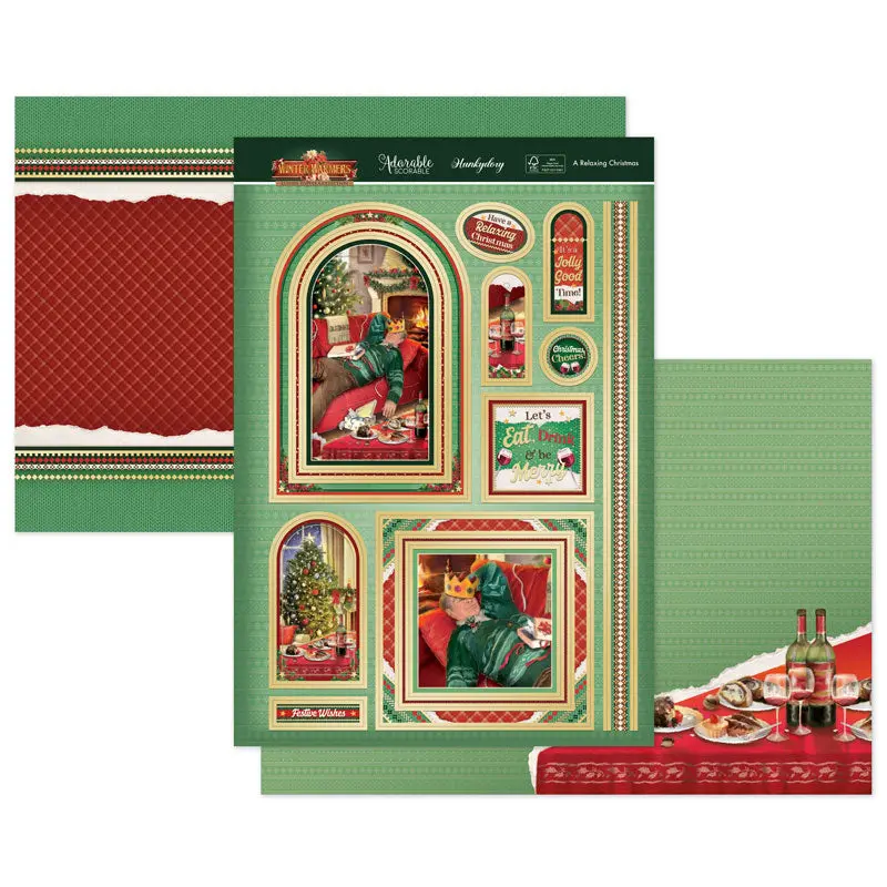 A Relaxing Christmas Luxury Topper Set 1