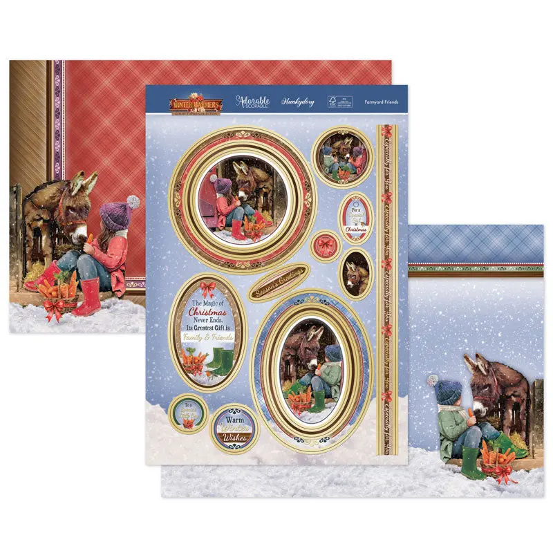 Farmyard Friends Luxury Topper Set 1
