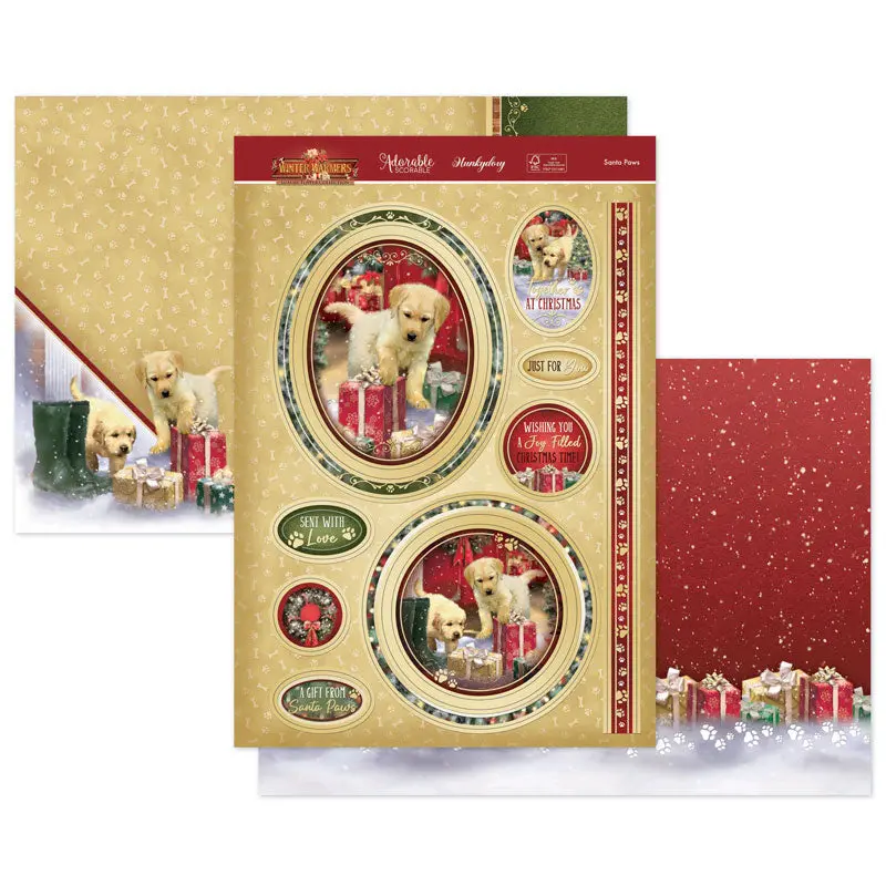 Santa Paws Luxury Topper Set 1
