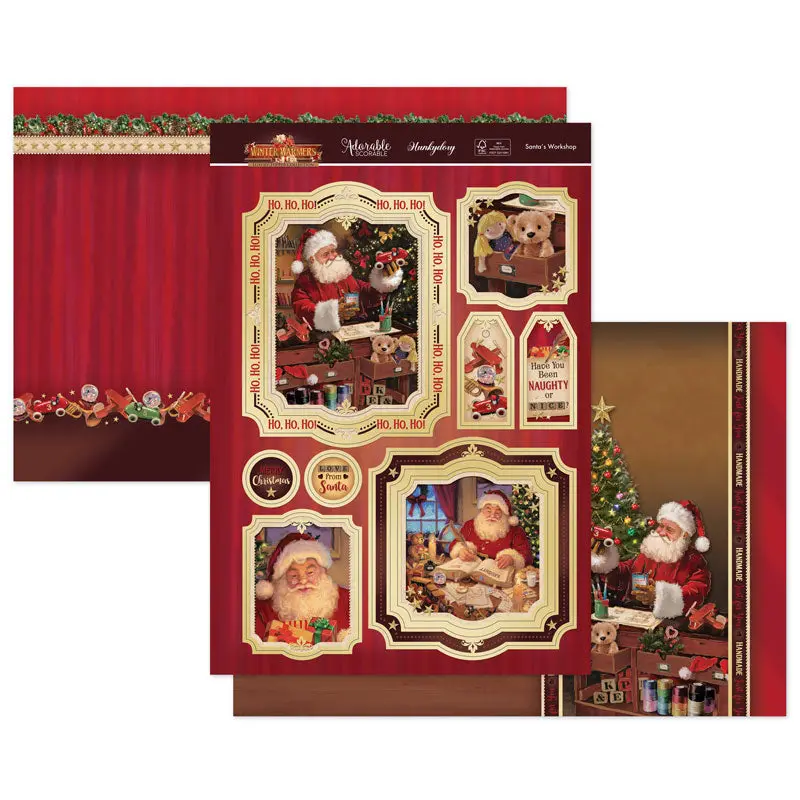 Santa's Workshop Luxury Topper Set 1