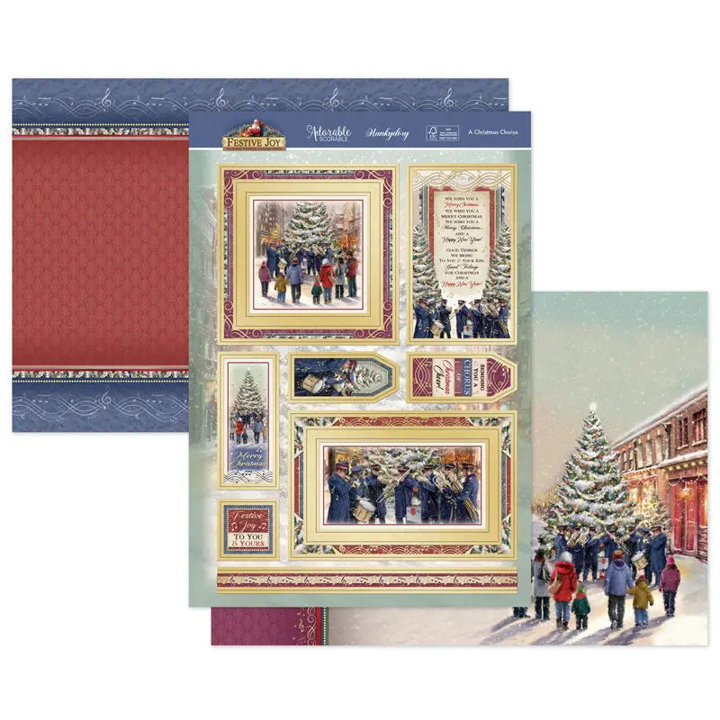 A Christmas Chorus Luxury Topper Set 1