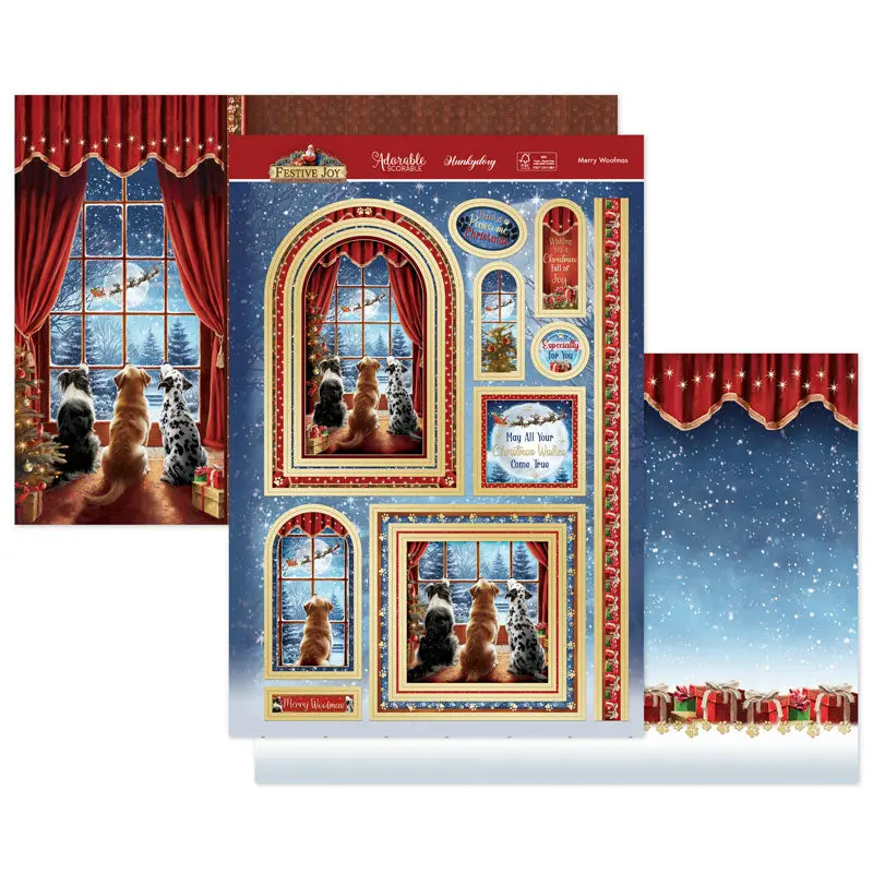 Merry Woofmas Luxury Topper Set 1