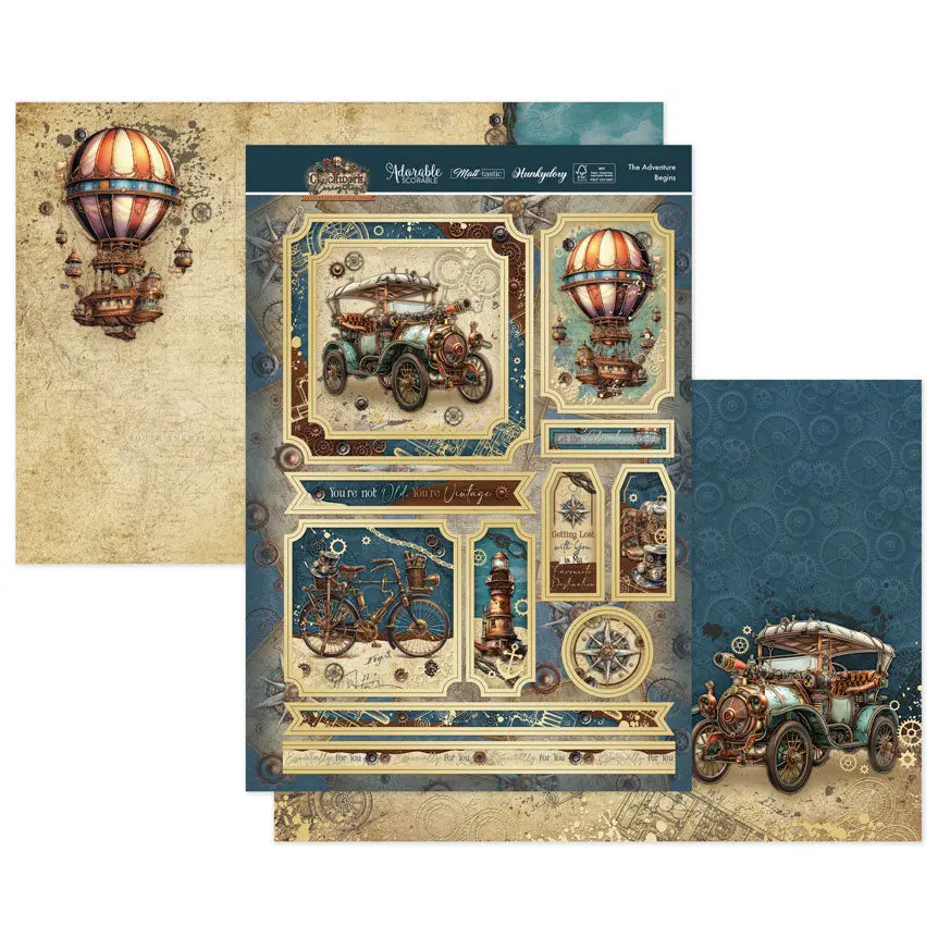 The Adventure Begins Luxury Topper Set 1