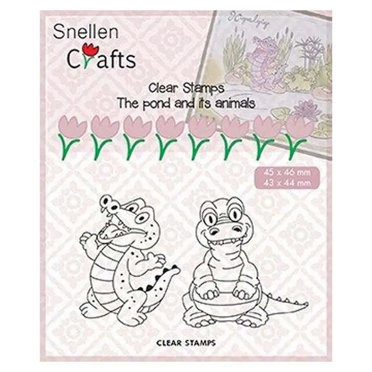 Snellen Crafts Clear Stamp Crocodile 1