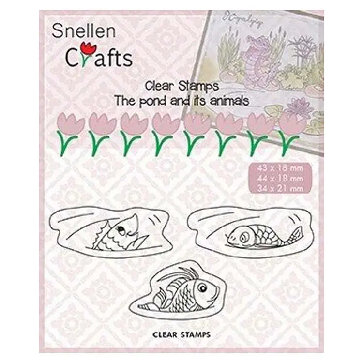 Snellen Crafts Clear Stamp Fish 1